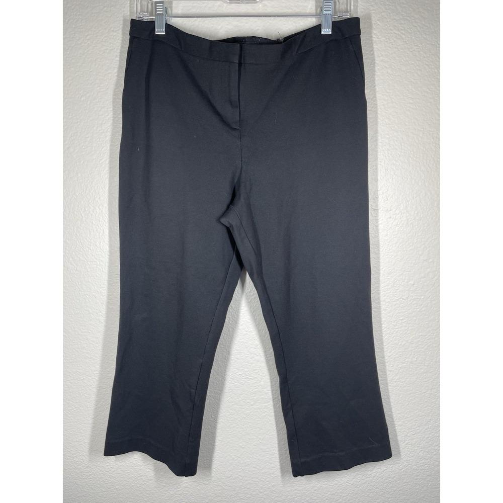 Max & Mia Ladies' Wedding Men's Capri Dress Pant  Black Sz Large Office Work